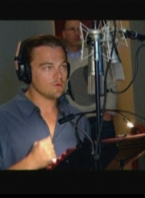 leonardo DiCaprio v dabingovom studiu