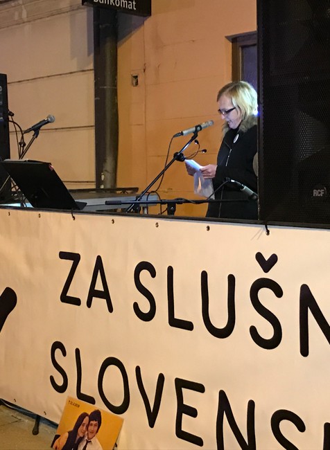 Zlatica Kušnírová v Prešove