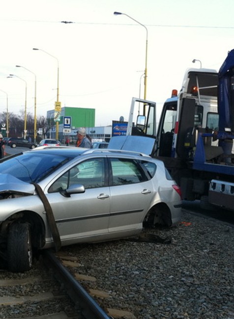 Dopravná nehoda v Košiciach