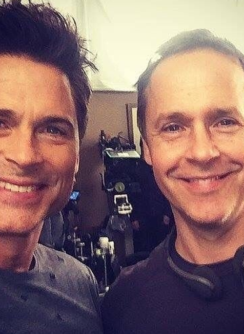 Chad Lowe s rodinou