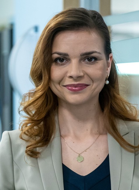 Petra Vajdová ako Vilma Hauptmanová v seriáli Nemocnica