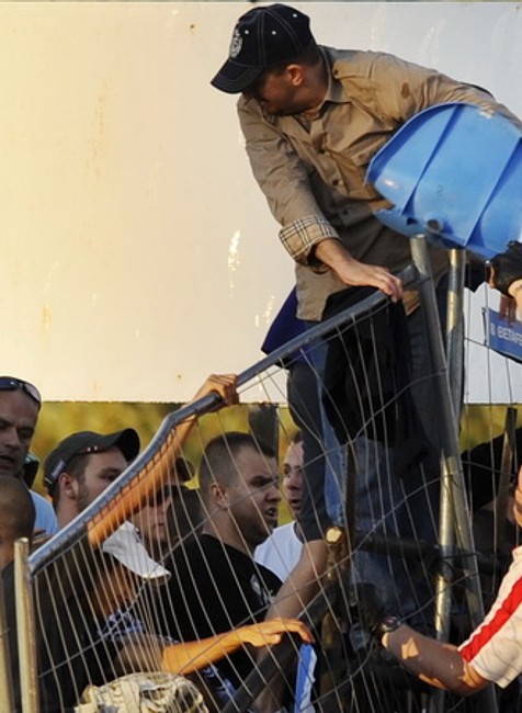 Slovan - Stuttgart bitka2