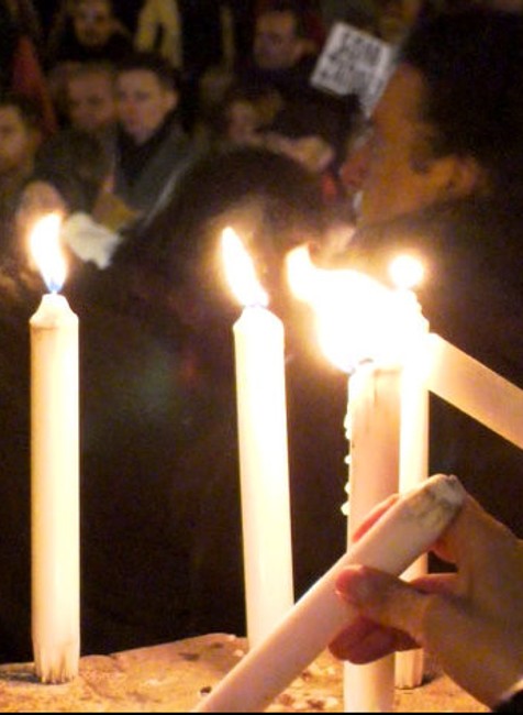 Postavme sa Za slušné Slovensko: Ľudia v uliciach Banskej Bystrice 