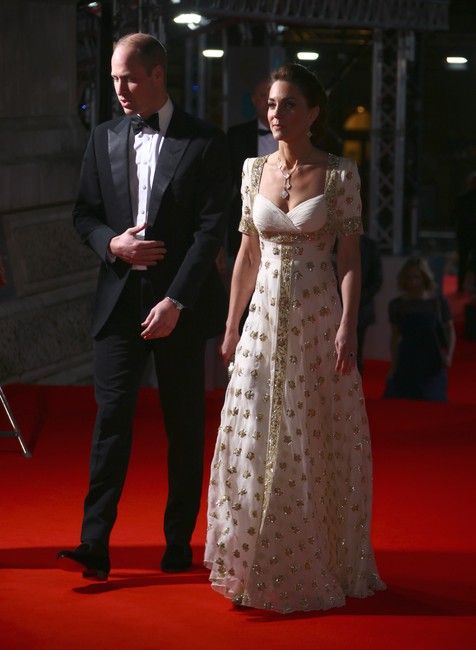 Vojvodkyňa a princ na BAFTA