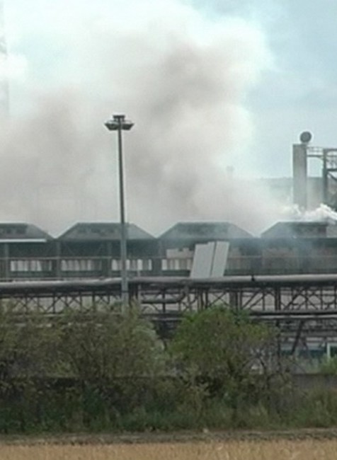 Duslo Šaľa, dym, celok 1