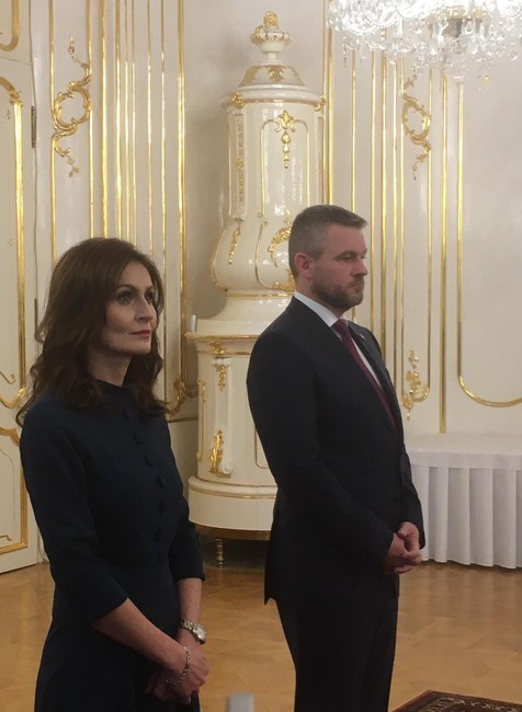 Zuzana Čaputová prijíma demisiu Andrey Kalavskej, vymenúva Petra Pellegriniho