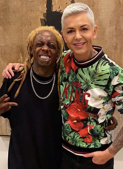 Ivana Beláková a raper Lil Wayne