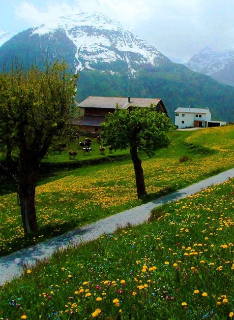 Dedina Guarda vo Švajčiarsku 