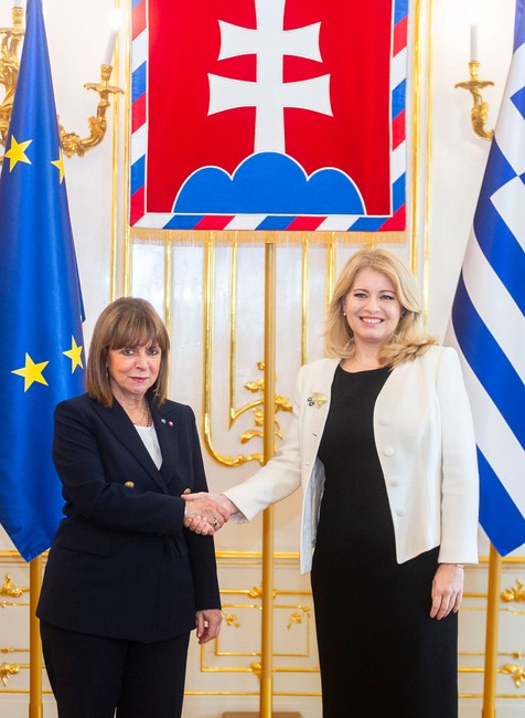 Katerina Sakellaropulová Zuzana Čaputová