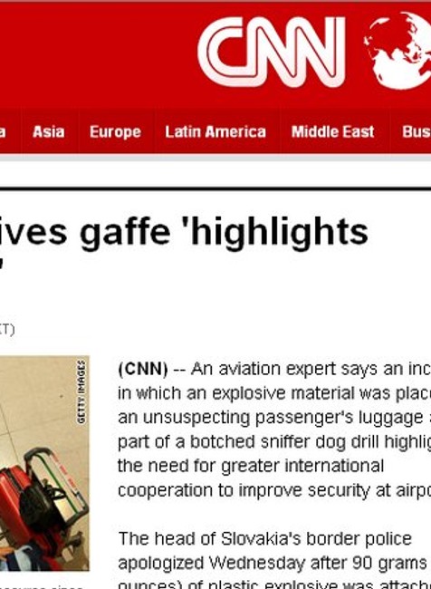 cnn pise o slovenskom skandale s vybusninou