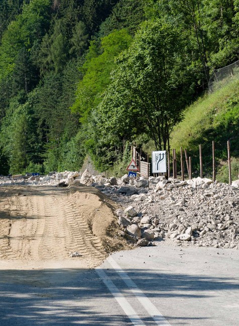 Strečno pád skalný masív 4