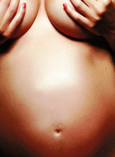 Agáta Hanychová s bruškom 1