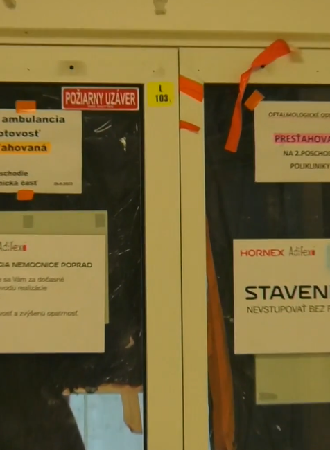 Rekonštrukcia nemocnice v Poprade