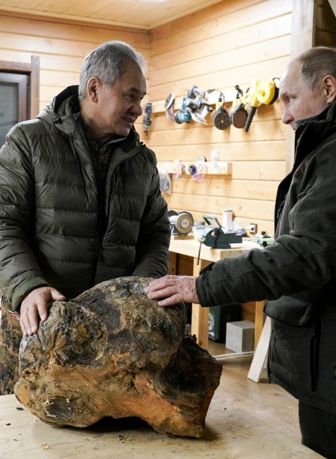 Vladimír Putin na dovolenke