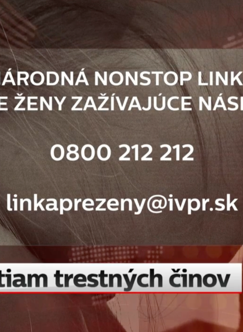 Dôležité kontakty pre pomoc obetiam násilia