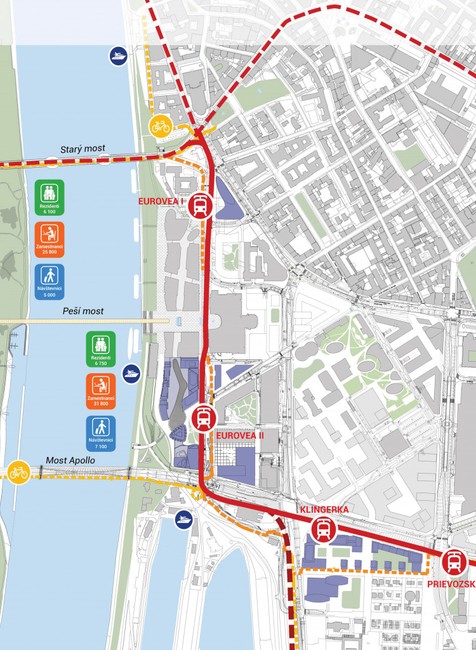 rozšírenie električkových trás 1