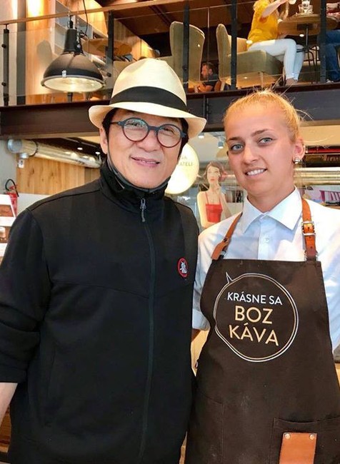 Jackie Chan v Prahe