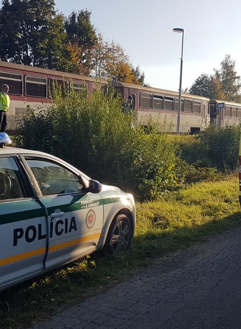 Vlak zrazil v Snine človeka