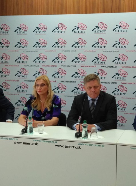 Tlačová beseda strany Smer k dôchodkom 