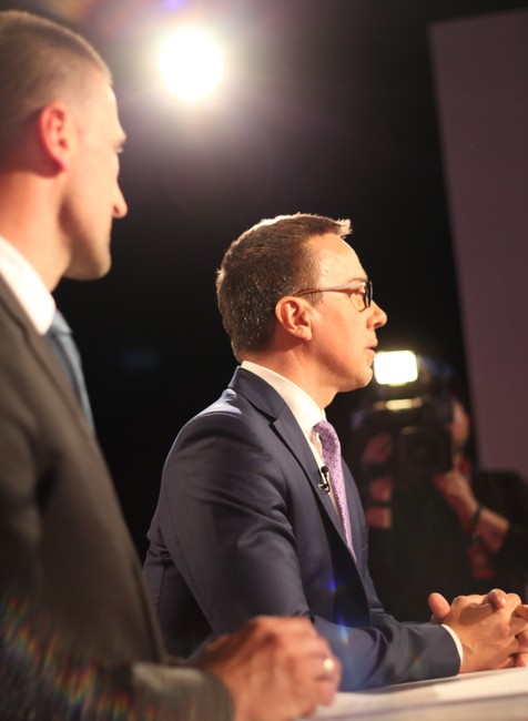 Na hrane s Mariánom Viskupičom (SaS) a Erikom Tomášom (Hlas-SD)