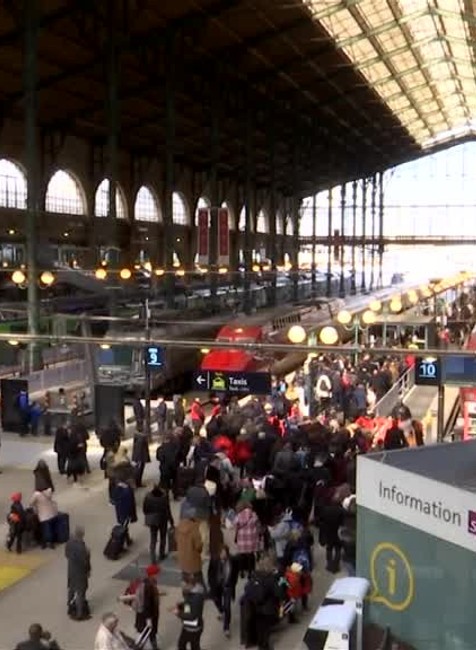 Francúzsko štrajk4398