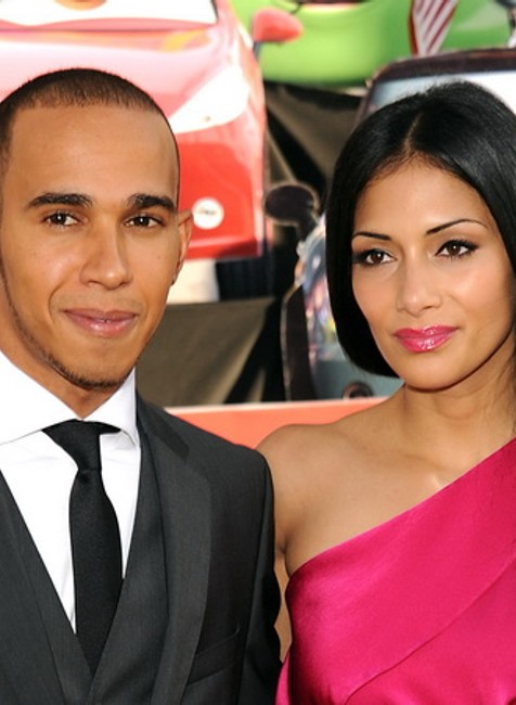 Nicole Scherzinger a Lewis Hamilton