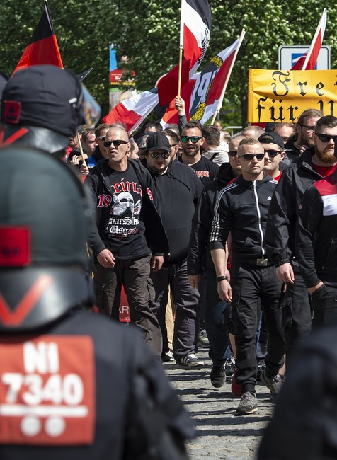 Nemci vyšli do ulíc na Sviatok práce 