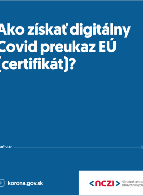 Ako získať digitány covid preukaz