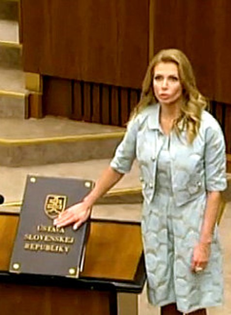 Petra Krištufková sľub