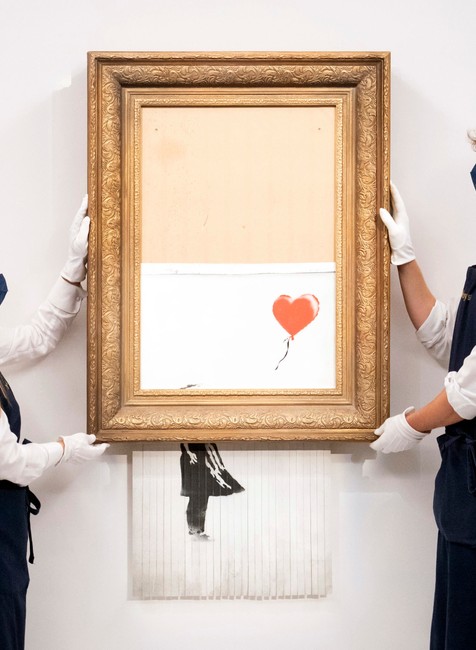 Banksyho Dievča s balónikom