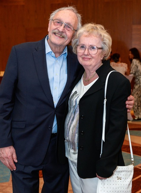 František Kovár s manželkou