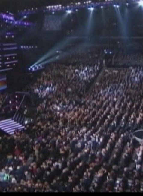 grammy-sala odovzdavanie cien, vela ludi, zhora