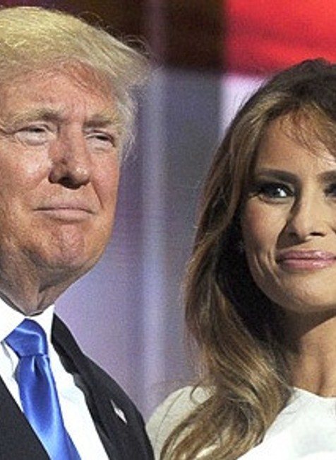 Donald Trump a Melania Trump - 24 rokov