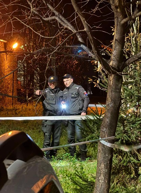 Polícia na mieste činu 