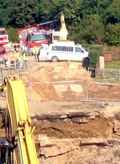 zrútený most v Česku