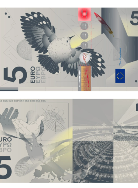 Dizajn eurobankovky