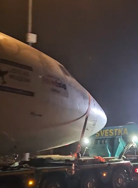 Cesta vládneho špeciálu naprieč Slovenskom 1