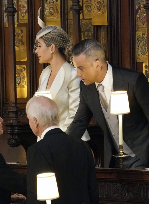 Robbie Williams s manželkou