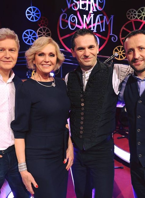 Štefan Skrúcaný, Helena Vondráčková, Ján Mečiar, Ondrej Kandráč