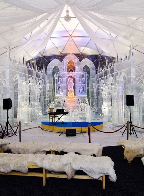 Ľadový dóm, Hrebienok