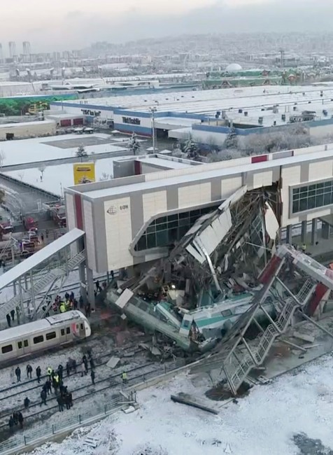 Nehoda vlaku v Ankare