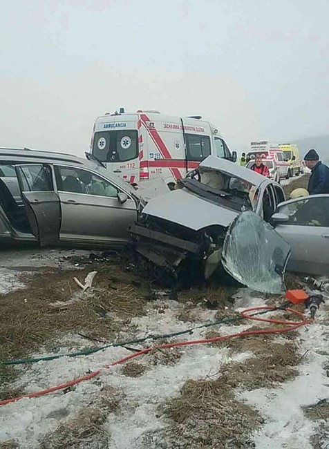 Vážna dopravná nehoda pri Dubnici nad Váhom