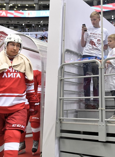 Vladimir Putin, hokej