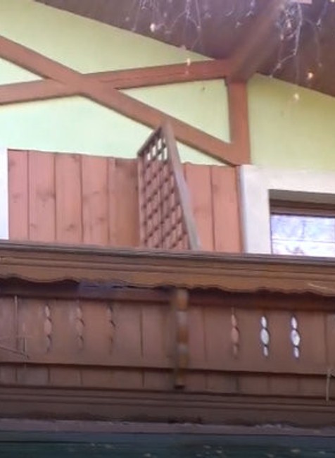 Penzión, kde býva filmový štáb Perinbaby