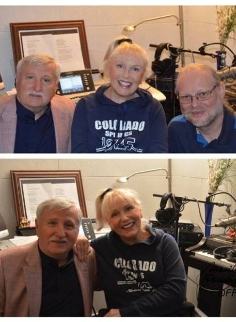 Marika Gombitová v štúdiu s Vašom Patejdlom a Kamilom Peterajom