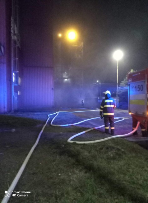 V Košiciach v teplárni vypukol požiar