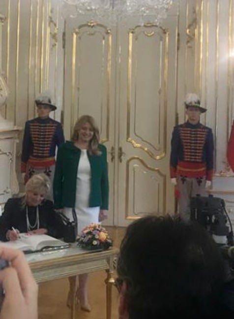 jill biden čaputová