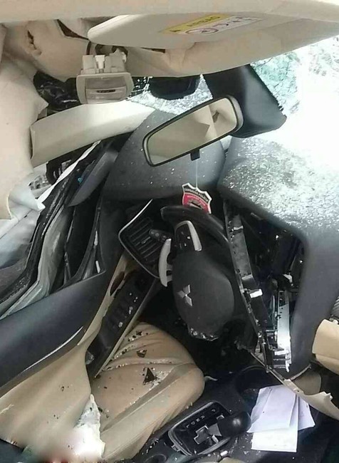 Zrážka vlaku s autom