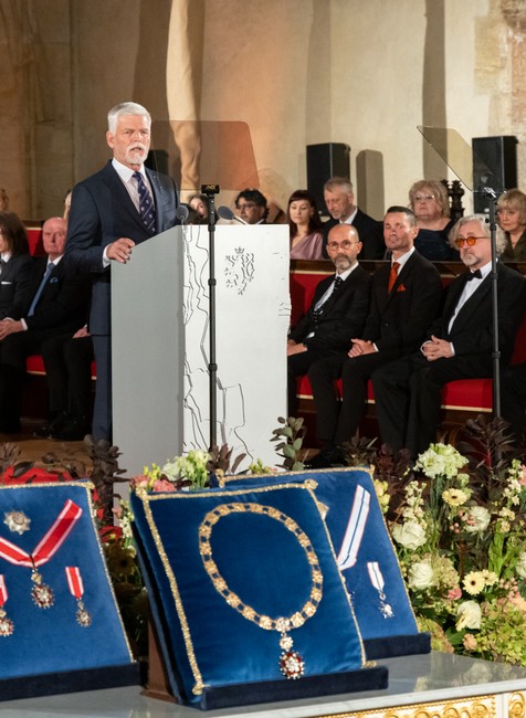Slávnostné udeľovanie štátnych vyznamenaní na Pražskom hrade