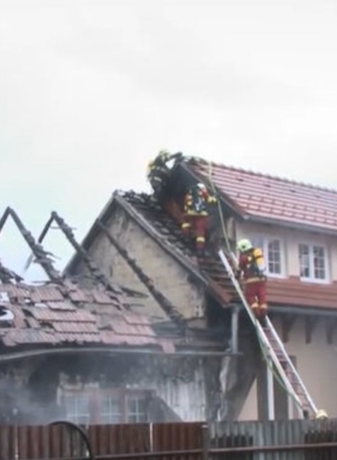 Ničivý požiar pri Brezne. 